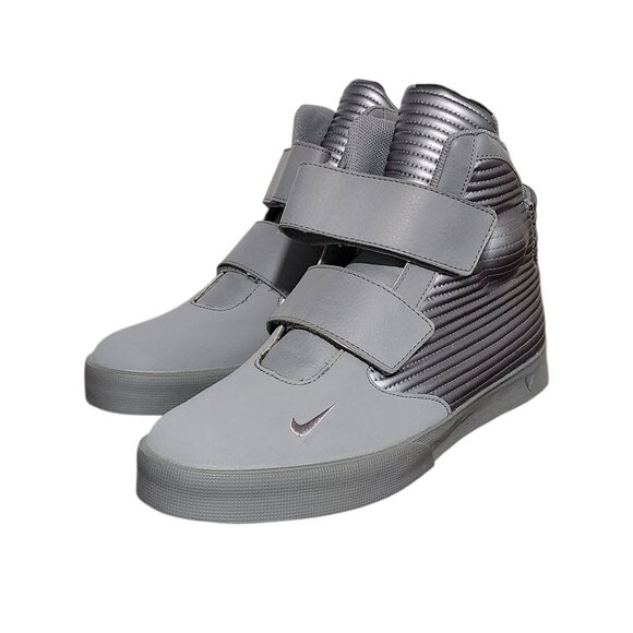 Nike Flystepper 2K3 Metallic Cool Grey Silver 644576-098 Men\'s Sneakers 10.5 NEW main image 7